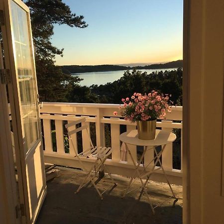 Leilighet I Sorlandshus I Son - Sjoutsikt - Naer Son Spa ภายนอก รูปภาพ